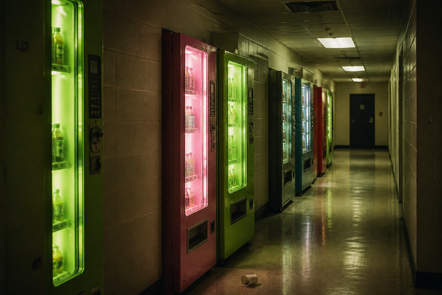 Vending hallway